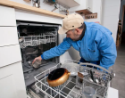 Замена помпы посудомоечной машины