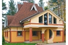 Двухэтажный дом из керамических блоков 